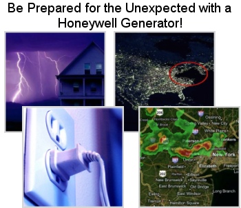 Buy Portable Generators and Home Generators from Honeywell