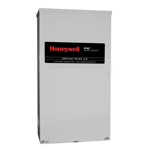 Honeywell RXSM150A3 Single Phase 150 Amp/240 Volt Sync Transfer Switch, Service-Rated